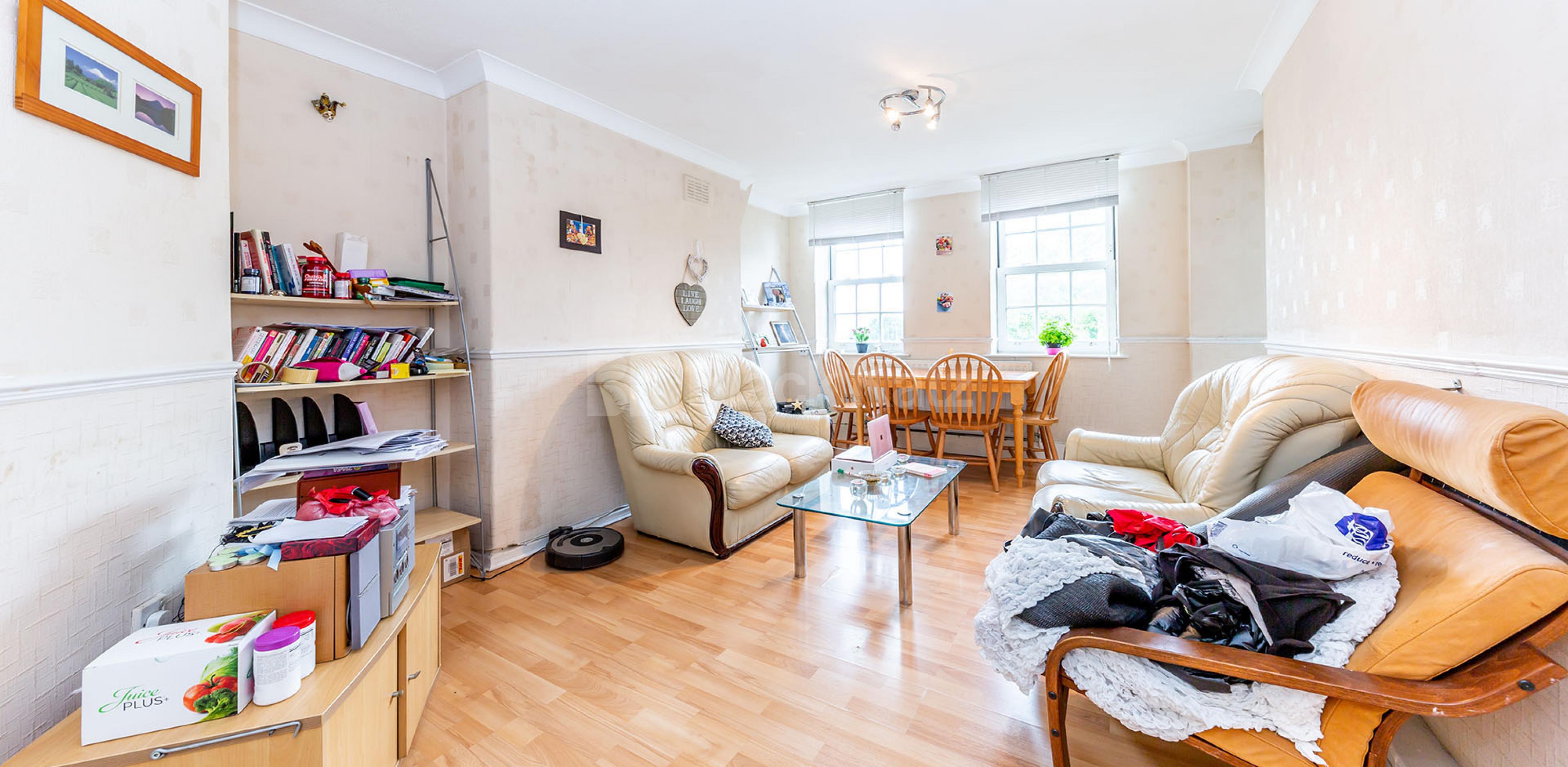 			NEW INSTRUCTION!, 2 Bedroom, 1 bath, 1 reception Flat			 St. Phillips House- Lloyd Baker St., KINGS CROSS WC1X WC1X